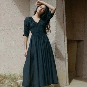 FOUND DOEN DRESS IN NAVY/BLACK XXL